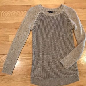 Splendid Brand Shimmery Sweater, Nordstrom. Oatmeal/Taupe. Womens XS. New